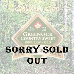 Greenock Country Sweet RAW Honey 500g
